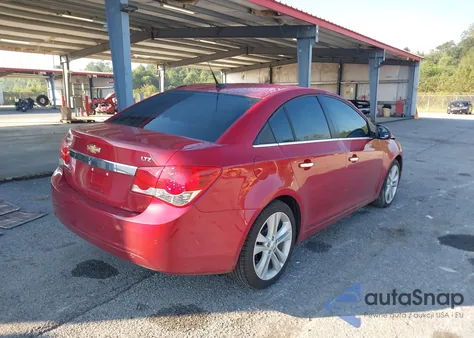 2011 Chevrolet Cruze Ltz from USA, damaged, VIN 1G1PH5S95B7140502